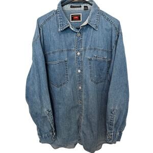 Wrangler Hero Denim Button Up